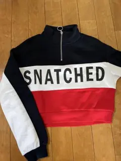 H&M ハーフジップ スウェット