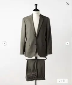 セットアップ ジャケット パンツ スーツ 上下 / マシンウォッシャブル