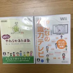 Wii やわらかあたま塾 & みんなの常識力テレビ