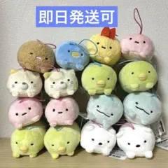 すみっコぐらし　うつぶせゴムひも付きマスコット　part3 16個セット