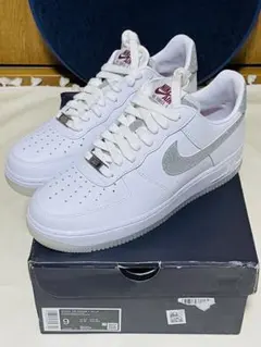 新品26cm ナイキ　エアフォース1'07 ホワイト クールグレー グリッター