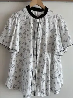 GLOBAL WORK花柄 ブラウス 半袖