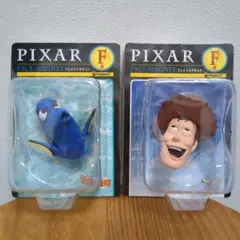 ディズニーPIXARくじ　フェイスマグネット 　ウッディ、ドリー