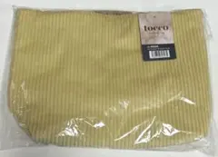 tocco コーデュロイバッグ イエロー　2個