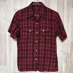 週末限定値下げ】フラットヘッド R.J.B グレンチェックシャツ - メルカリ