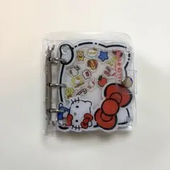 ハローキティ シール帳 シールバインダー リフィル20枚付き