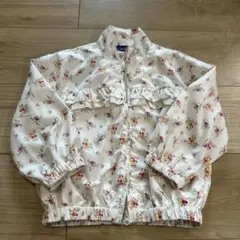 クレセント ウィンドブレーカー 花柄 ガールズ