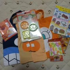 アンパンマンバイキンマン ドキンちゃん バック ピックおにぎりラップ キャラ弁