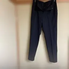 レディーススーツ　パンツ　XLサイズ　濃紺