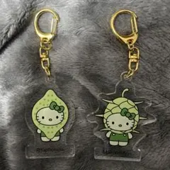 大阪関西万博2025 日本館　ハローキティ　藻類　アクリルキーホルダー