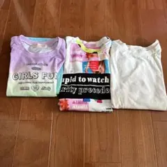 女の子Tシャツ3点セット　130センチ