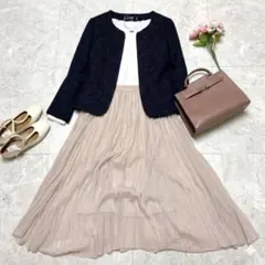 【卒入式】セレモニー フォーマル ママスーツ 上品 ロペピクニック他 3点セット