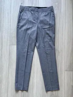 セオリー Theory 美品 スリムテーパード スラックス パンツ 2 グレー