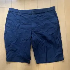 ユニクロ　リネンブレンド ハーフパンツ