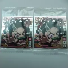鬼滅の刃　ディフォルメ シール ウエハース 11　R レア　竈門禰豆子　2枚