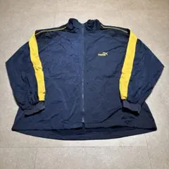 Puma トラックジャケット　ジャージ　ビンテージ 90s 万国旗タグ　M