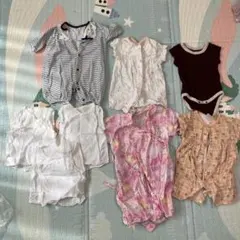 ロンパースセット 6点