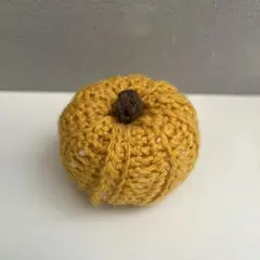 ハロウィンかぼちゃ　編み物