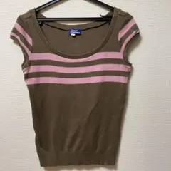 Burberry Blue Label 半袖ニット 38