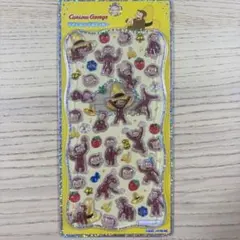 即発送⭕️ プチドロップステッカー　おさるのジョージ