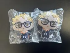 ハイキュー ぬいぐるみマスコット 月島蛍2個 バラ売り可
