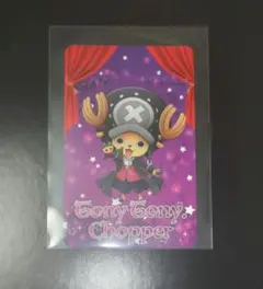 希少 ワンピースタワー限定 ハロウィン カード チョッパー