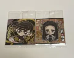 鬼滅の刃 シール ウエハース 14 栗花落カナヲ　胡蝶カナエ　無限城編