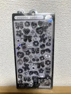 ぶらっくボンボン　ボンボンドロップシール