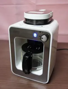 【未使用品】siroca コーヒーメーカー ホワイト SC-A112LX siroca（シロカ） 全自動コーヒーメーカー ステンレスサーバー カフェ