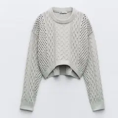 【ZARA】ショート丈 セーター ［Sサイズ］
