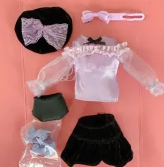 未使用　リカちゃん　モテビジュさくらちゃん　着替　ドレス