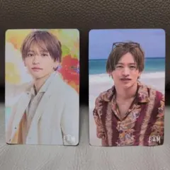 timelesz トレカ 2枚セット 猪俣周杜＆佐藤勝利　FAM