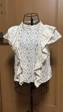 earth music & ecology レース ブラウス