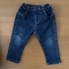 branshes 90cmデニム ゴムウエストパンツ
