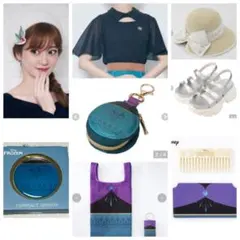 しまむら　ちはる他　ディズニー　アナ雪　エルサ　グッズ8点セット