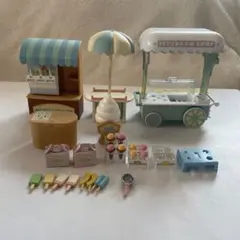 シルバニアファミリー　お菓子屋 ピザ屋 アイス屋 ピザ屋 ケーキ屋 歯医者 等