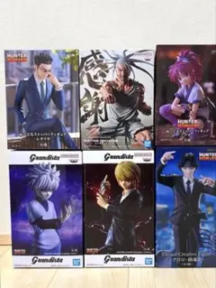 新品未開封 HUNTER×HUNTER まとめ売りフィギュア6体セット