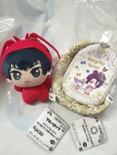 ブルーロックちびぐるみ着ぐるみ 潔世一　　おまけ付き（ぬいぐるみポーチ御影レオ）