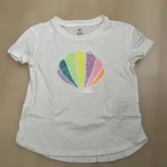 GAP 貝殻スパンコールTシャツ ＸＳ