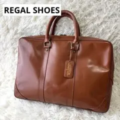 REGAL SHOES レザー ビジネスバッグ ブリーフケース 茶のサムネイル