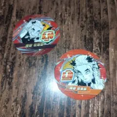 煉獄杏寿郎　鬼滅の刃バースデイ缶バッジステッカー