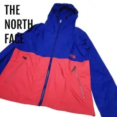 THE NORTH FACE コンパクトジャケット ネイビー/レッド - メルカリ