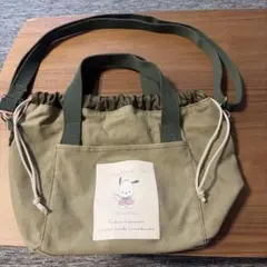ポチャコ　巾着バッグのサムネイル