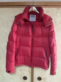 CAMP7 赤 ダウンジャケット