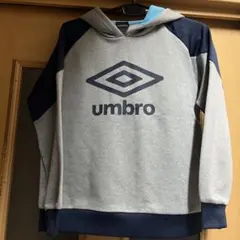 umbro トレーナー 150サイズ グレー/ネイビー