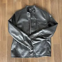 AZUL by moussy ブラックレザージャケット M