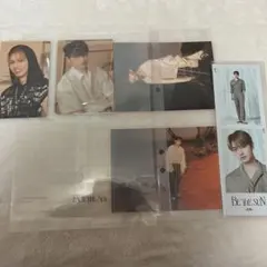 ジュン フォカ　トレカ　フィルムしおり　セット フェイスザサン　セブチカフェ