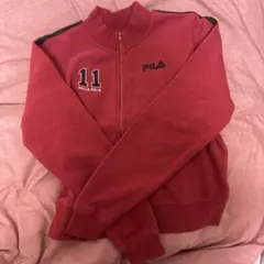 ジャージ トレーナー FILA 赤