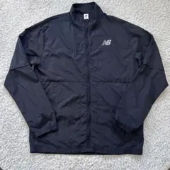 ［ニューバランスImpact ウーブンランジャケットMJ21264BK Lサイズ