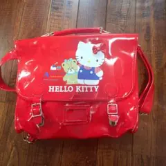 《激レア》《レトロ》HELLO KITTY 赤エナメルバック